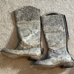 Corral floral design boots